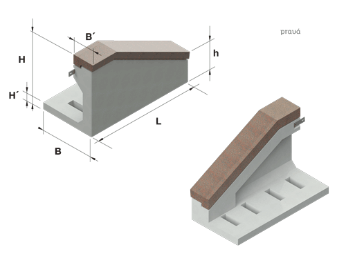 Svahový blok LH 116 KP