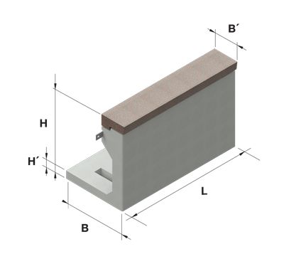 Nástupištní blok LH 116 K