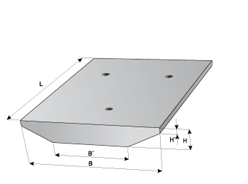 Smooth cover plate C